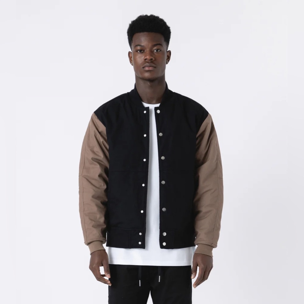Zanerobe WST Bomber Jacket Black/Timber